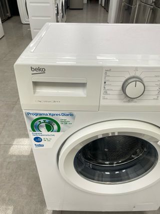 Lavadora Beko 7kg clase A+++ 1200rpm carga frontal