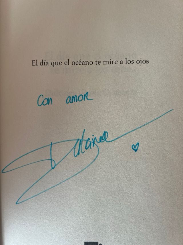 El día que el océano te mire a los ojos