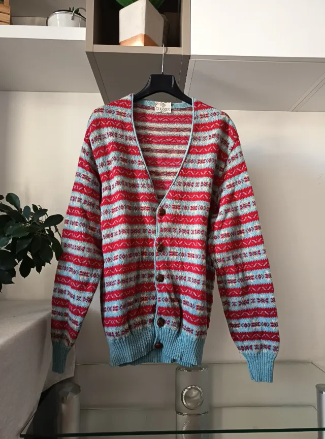 Cardigan uomo vintage anni '90