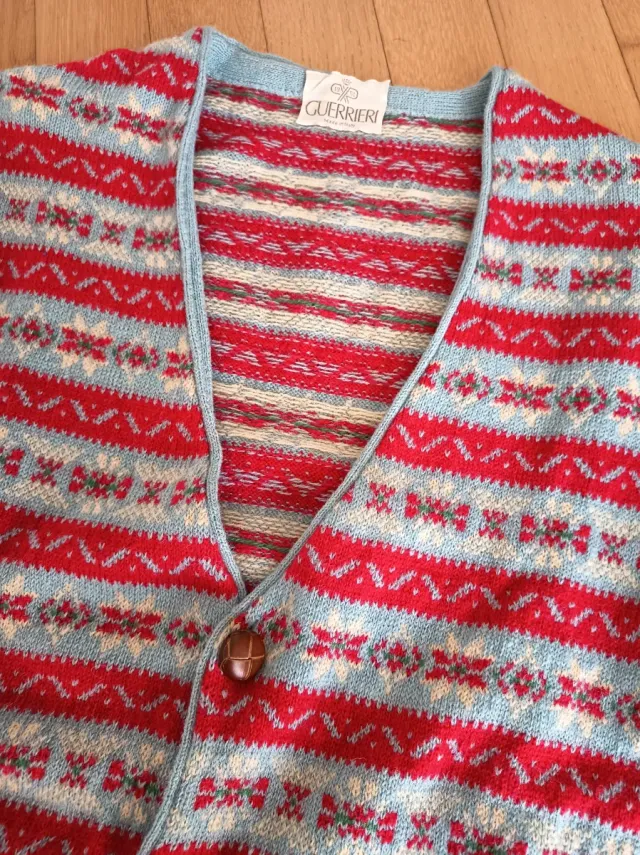 Cardigan uomo vintage anni '90