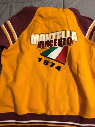 Felpa AS Roma Montella lieve alone