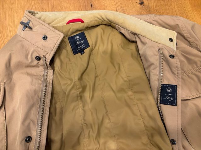 Giubbotto Fay Uomo Beige Taglia XL