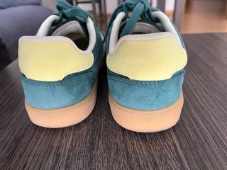 Zapatillas Zara Verde y Beige