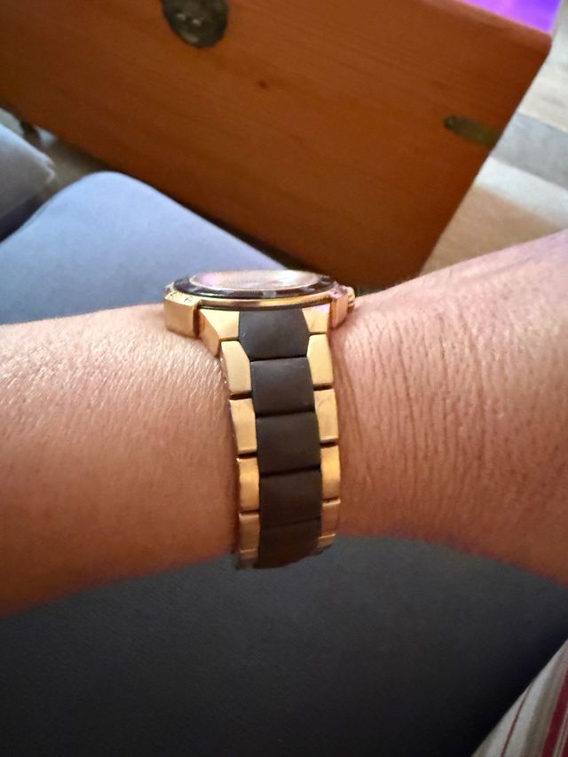 Reloj Tous Oro Rosa y Marrón Mujer