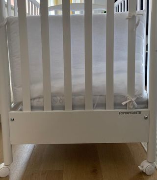 Culla/lettino Foppapedretti + materasso Viroclean