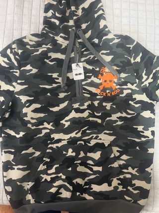 Sudadera Camuflaje Rock N Roll