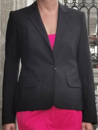 Americana negra básica nueva