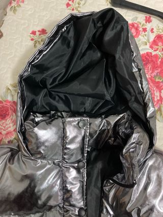 Cappotto Argento Lucido