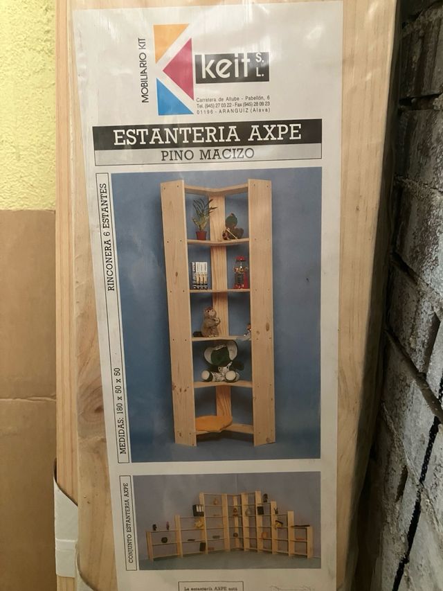 Estanteria Axpe  4 identicos