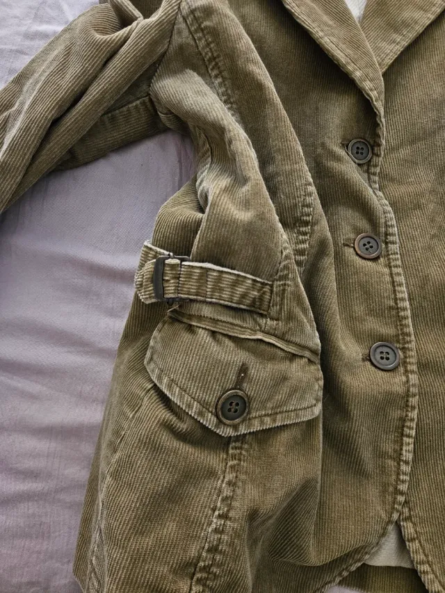 Chaqueta de pana Massimo Dutti marrón