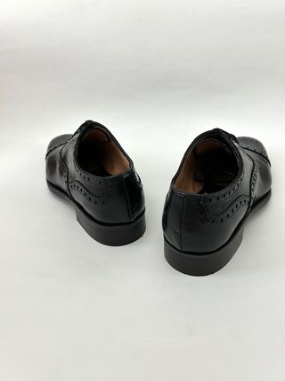 Nuove Scarpe uomo derby vera pelle N. 43