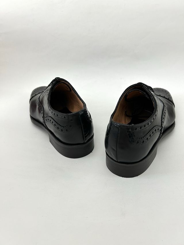 Nuove Scarpe uomo derby vera pelle N. 43