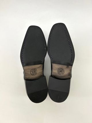 Nuove Scarpe uomo derby vera pelle N. 43