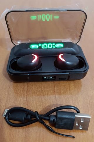 Auriculares Bluetooth con Power Bank