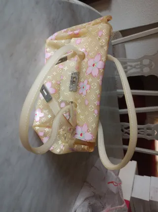 Bolso Louis Vuitton Rosa Flores