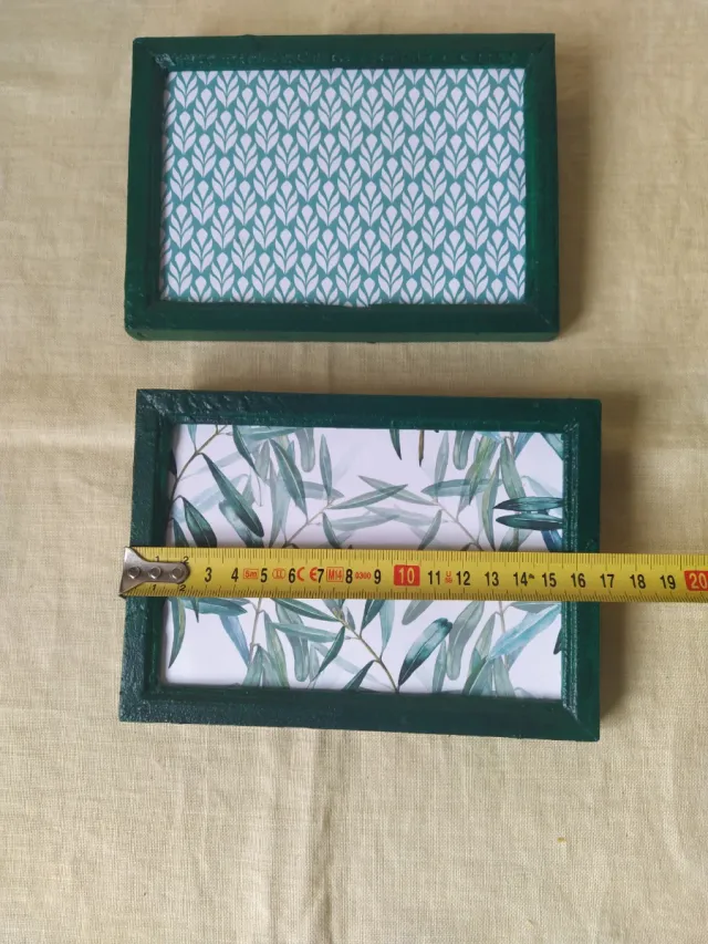 2 Cuadros Decorativos Verdes