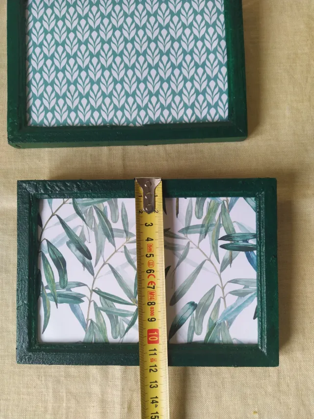 2 Cuadros Decorativos Verdes