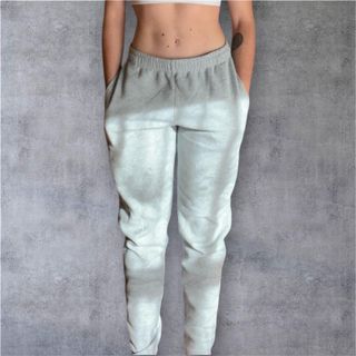 Pantalón chándal algodón gris