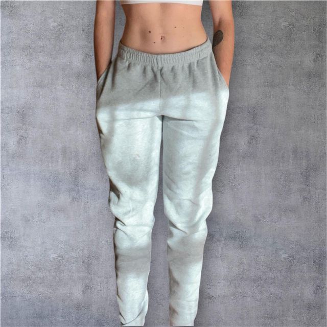 Pantalón chándal algodón gris