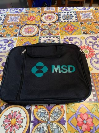 Borsa porta documenti/PC MSD nera