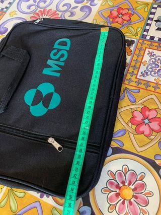 Borsa porta documenti/PC MSD nera