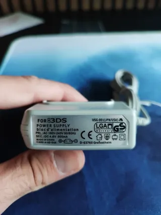 Caricabatterie Nintendo DSi 3DS 2DS