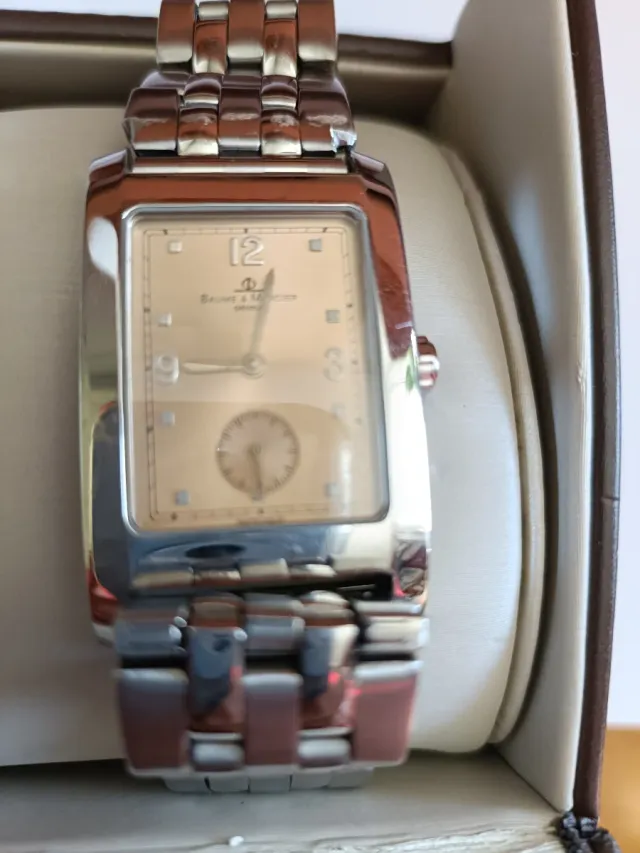 Reloj Baume & Mercier Suizo Oro/Plata