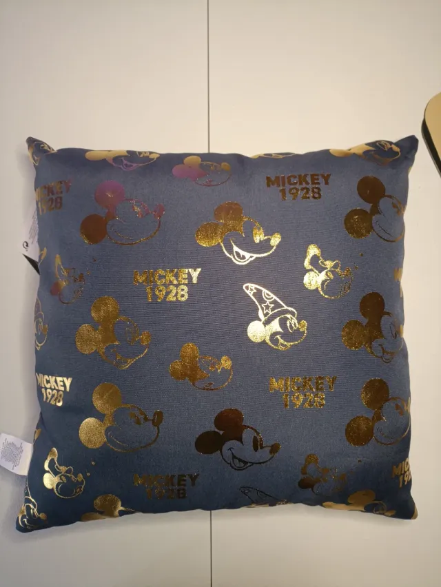 Cojín Mickey Mouse 1928 Dorado