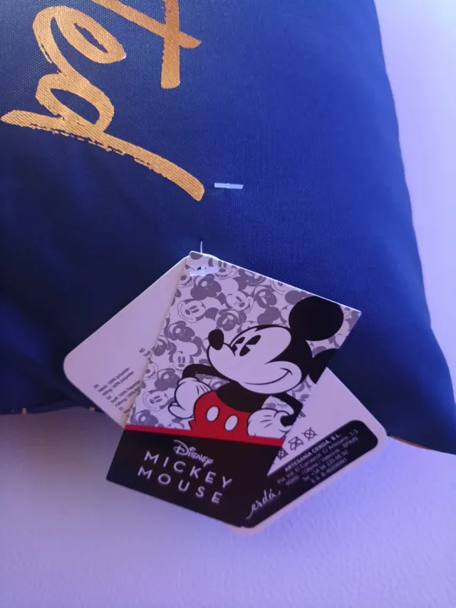 Cojín Mickey Mouse 1928 Dorado