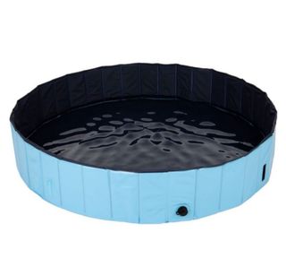 Piscina plegable c/ cubierta para niños o mascotas
