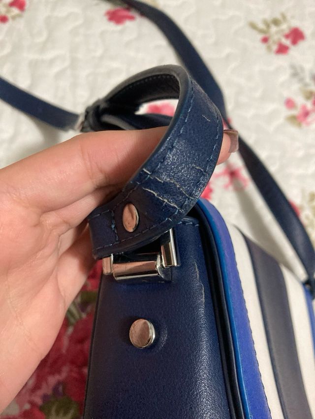 Borsa Liu Jo Blu e Bianca