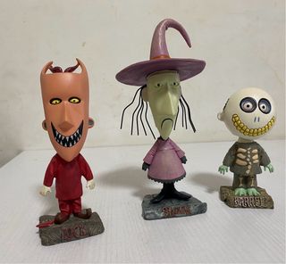 Pesadilla antes Navidad Lock Shock Barrel NECA