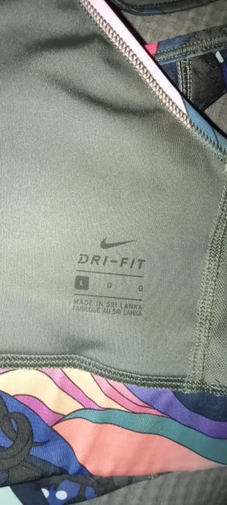 Sujetador deportivo Nike multicolor