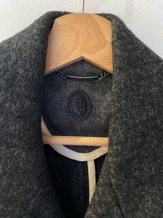 Abrigo TRU Trussardi Gris