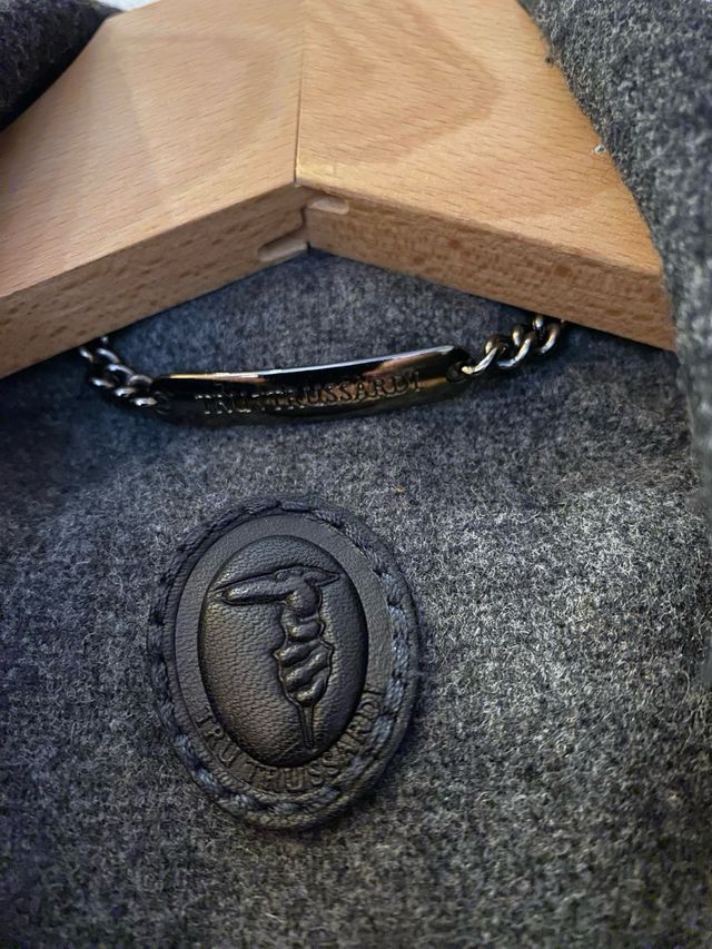 Abrigo TRU Trussardi Gris