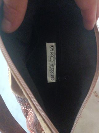 Bolso de mano piel Paco Herrero