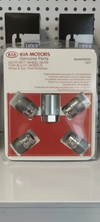 Tornillos Antirrobo Kia Llantas Aleación