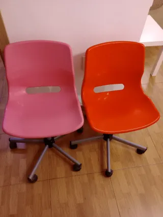 Juego de 2 Sillas Giratorias