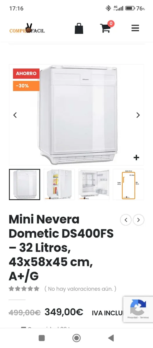 Mini nevera Dometic