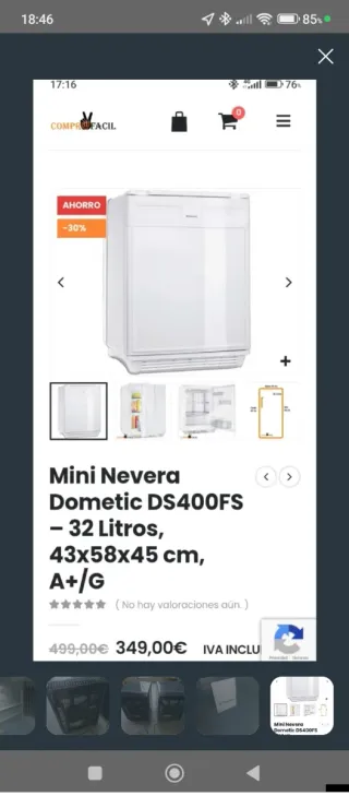 Mini nevera Dometic