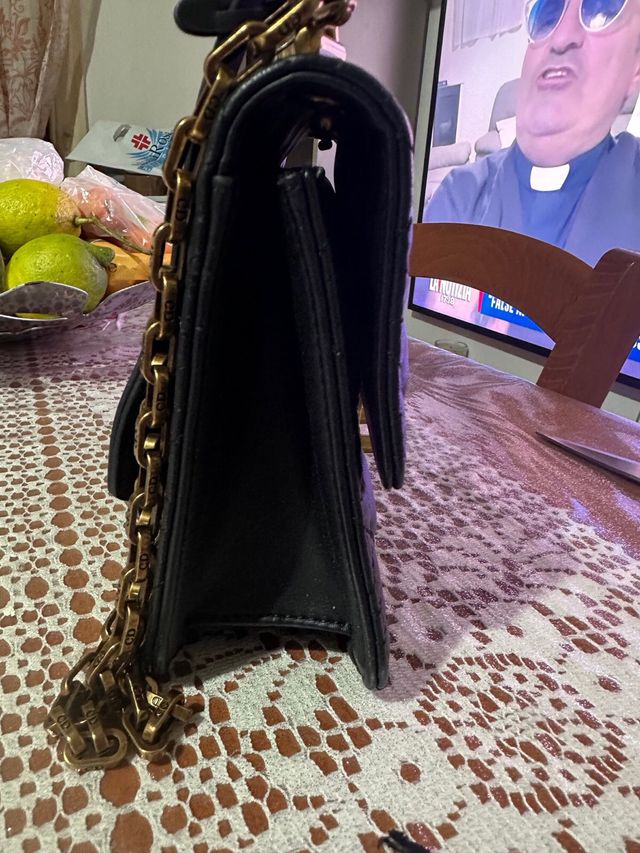 Borsa Christian Dior nera trapuntata