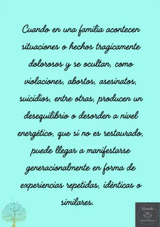 Nuevas Constelaciones Familiares online