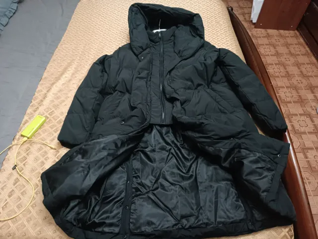 Piumino invernale donna con cappuccio