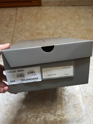 Balenciaga SPEED GRAFFITI Zapatillas Negras Blanca