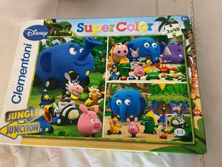 Puzzle Disney Clementoni Jungle Junction 3x48