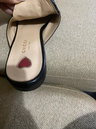 Mocasines Gucci Negro/Dorado Estrellas y Abejas