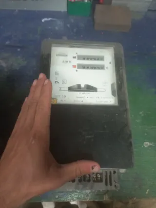 Contador Eléctrico Trifásico 1990