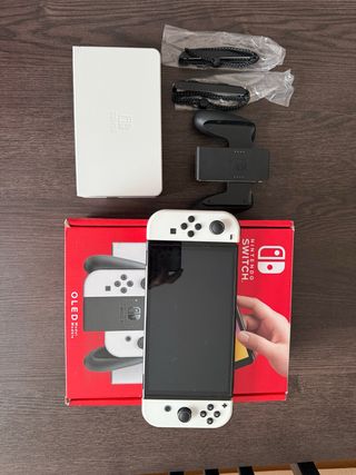 Nintendo Switch OLED Blanca
