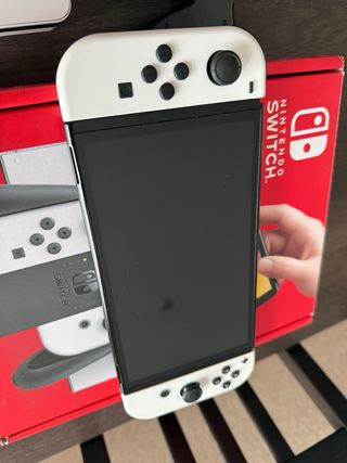 Nintendo Switch OLED Blanca