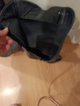 Botas de tacón altas negras